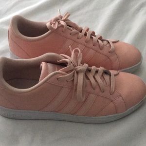 Pink Adidas sneakers